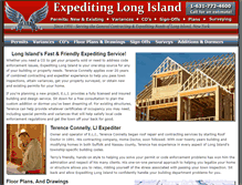 Tablet Screenshot of expeditinglongisland.com